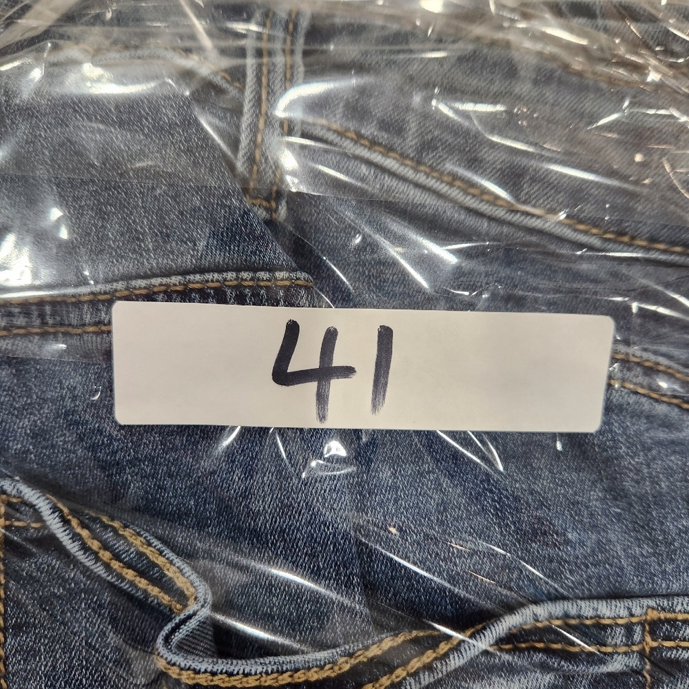 Vintage Silver Zac Jeans Mens 38x30 Straight Relaxed Fit Denim Medium Blue Wash - Picture 12 of 12
